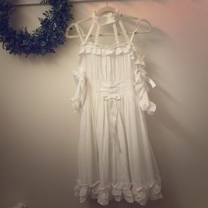 White DearCeline Lolita dress